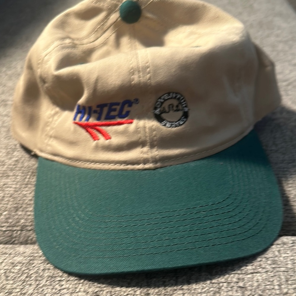 Hi-Tec Beige and Forest Green Cap